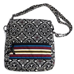 Vera Bradley Messenger‎ bag Barcelona print black and white